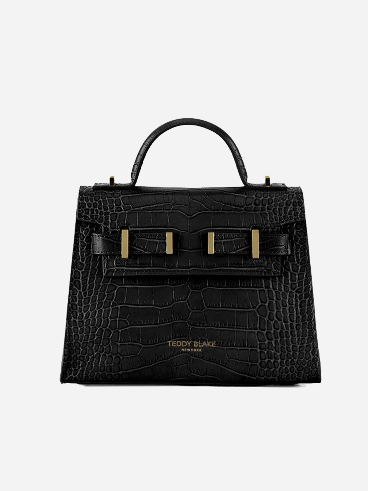 TEDDY BLAKE Ava Croco  9" - Black