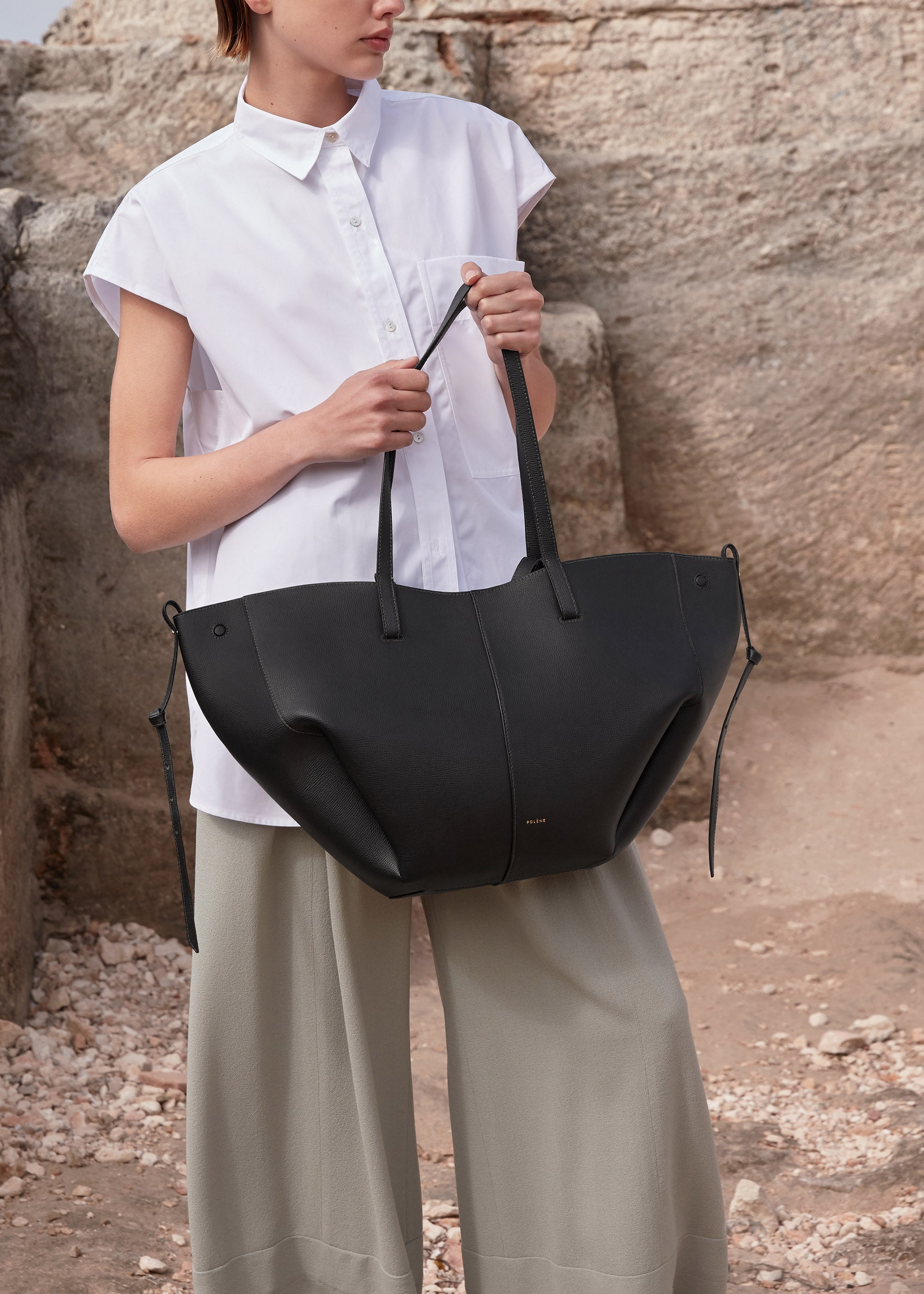 POLENE Cyme - Textured Black