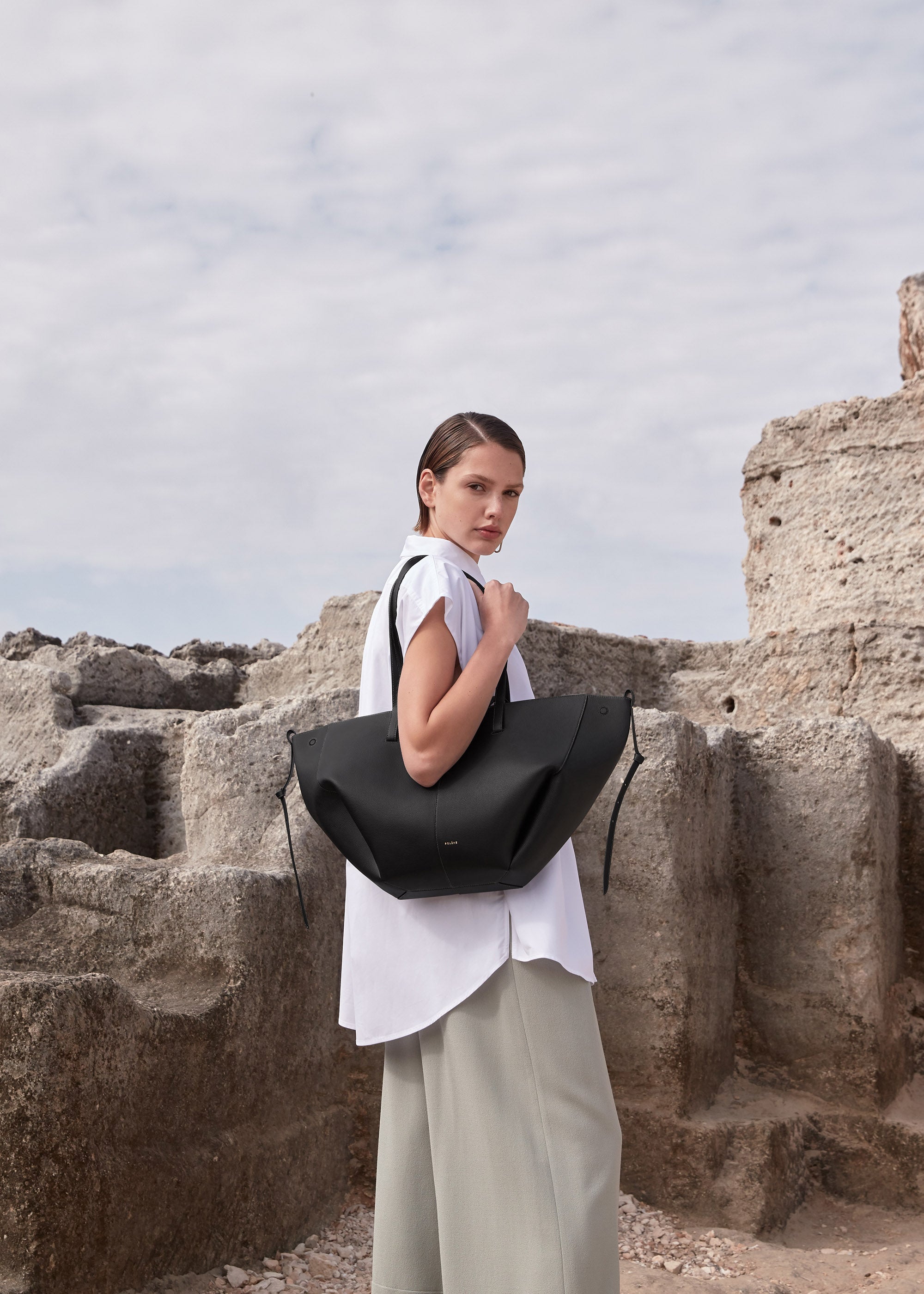 POLENE Cyme - Textured Black
