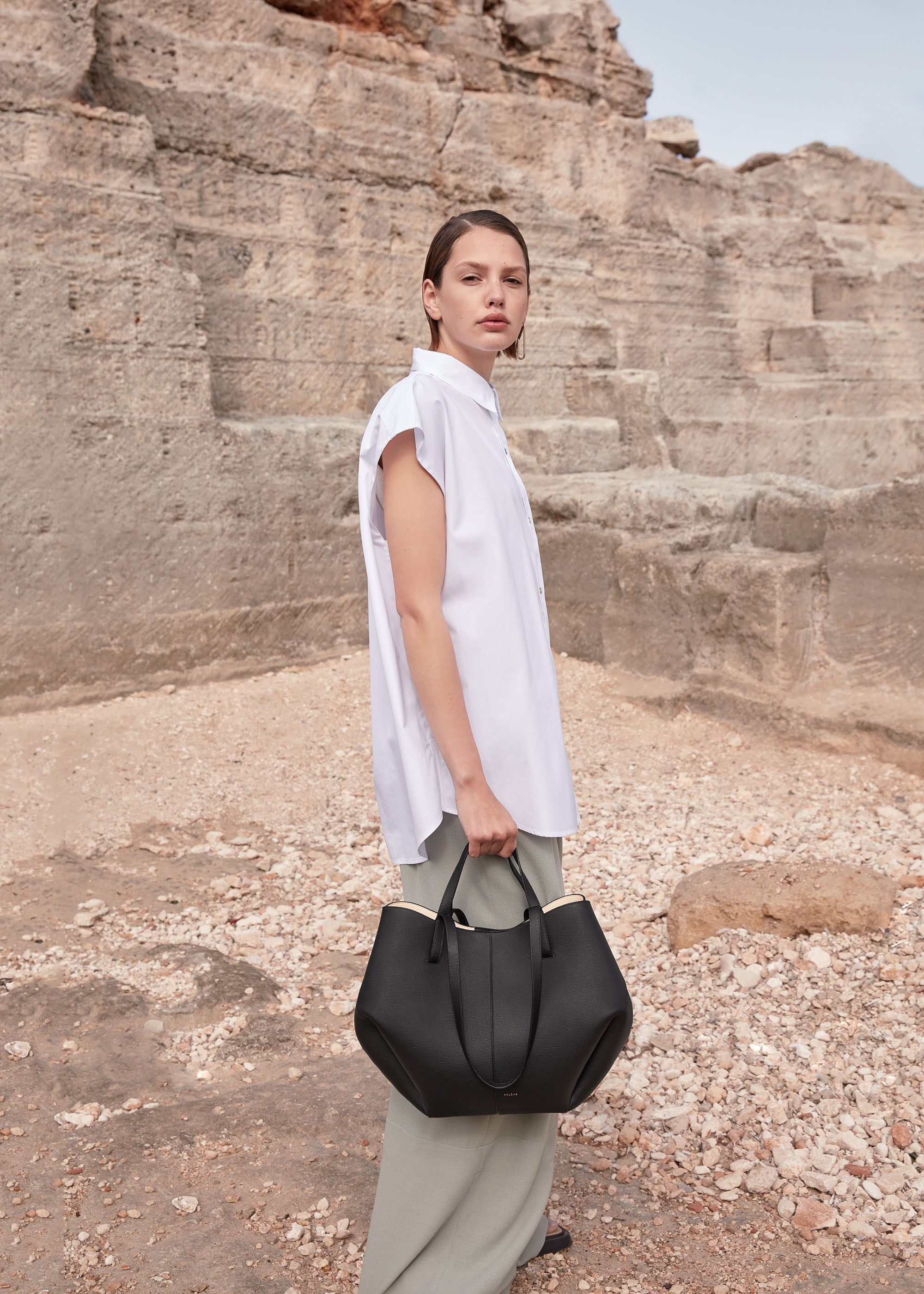 POLENE Cyme - Textured Black