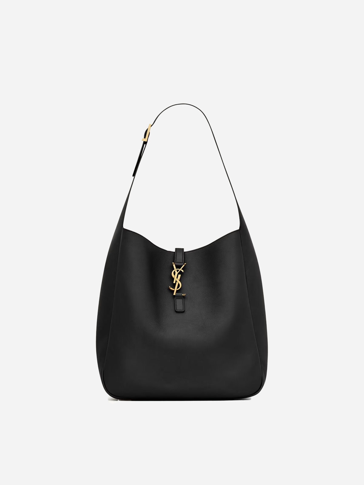YSL LE 5 À 7 SUPPLE LARGE IN GRAINED LEATHER