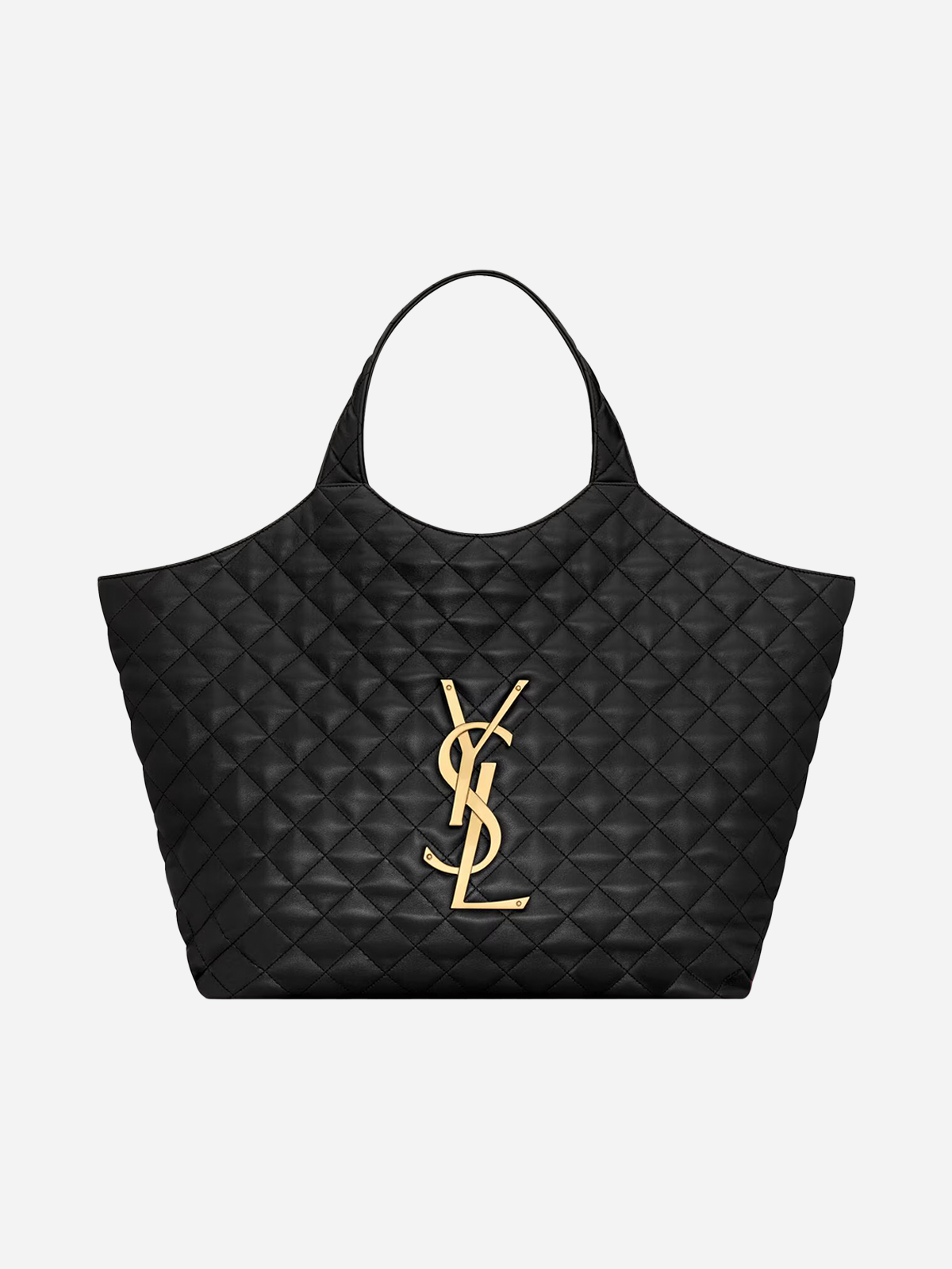 YSL ICARE IN QUILTED LAMBSKIN