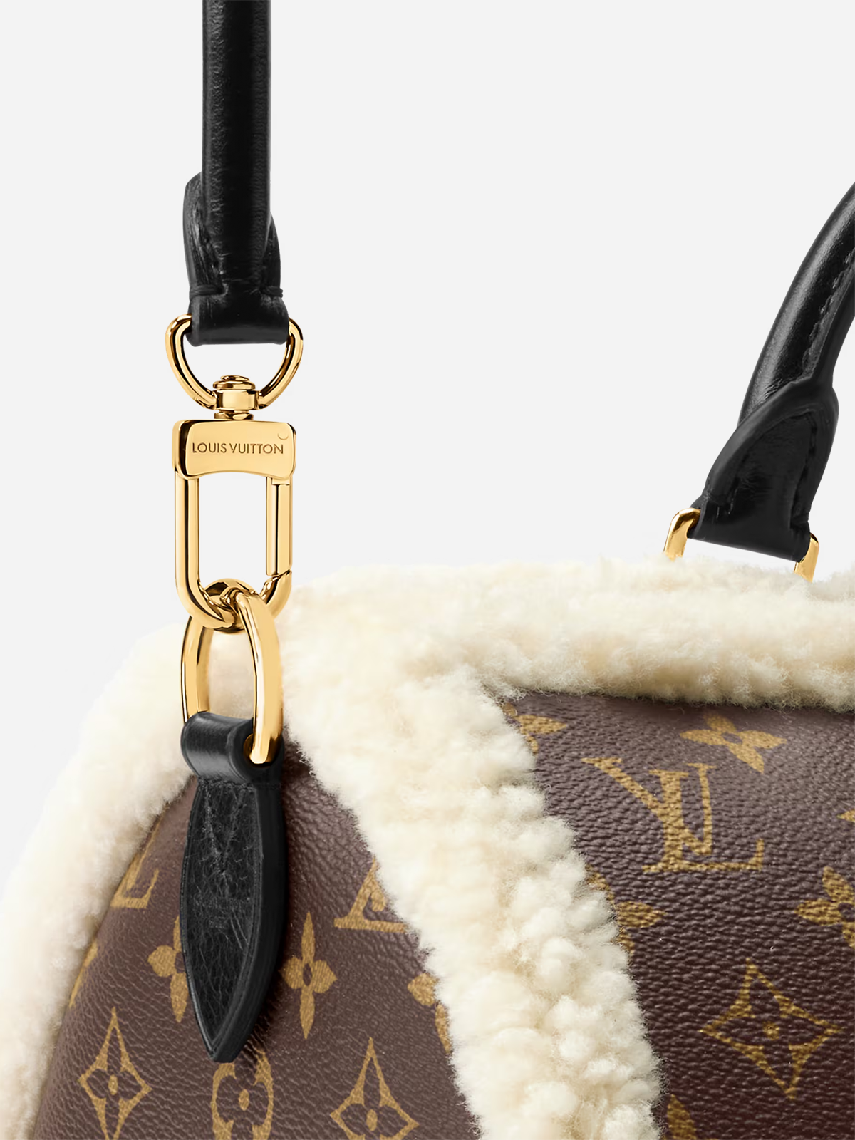 LOUIS VUITTON Speedy Soft 30 Teddy