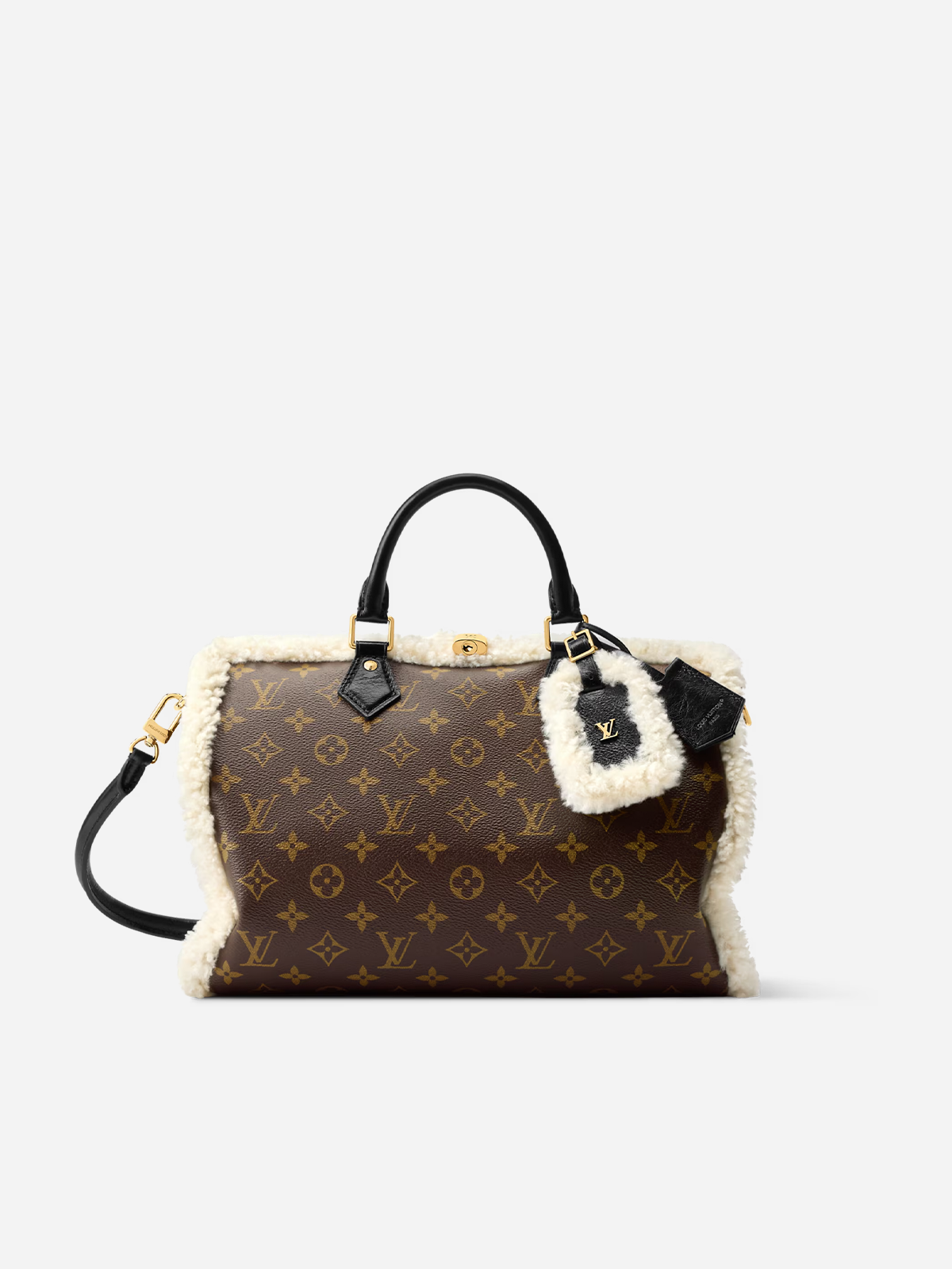 LOUIS VUITTON Speedy Soft 30 Teddy