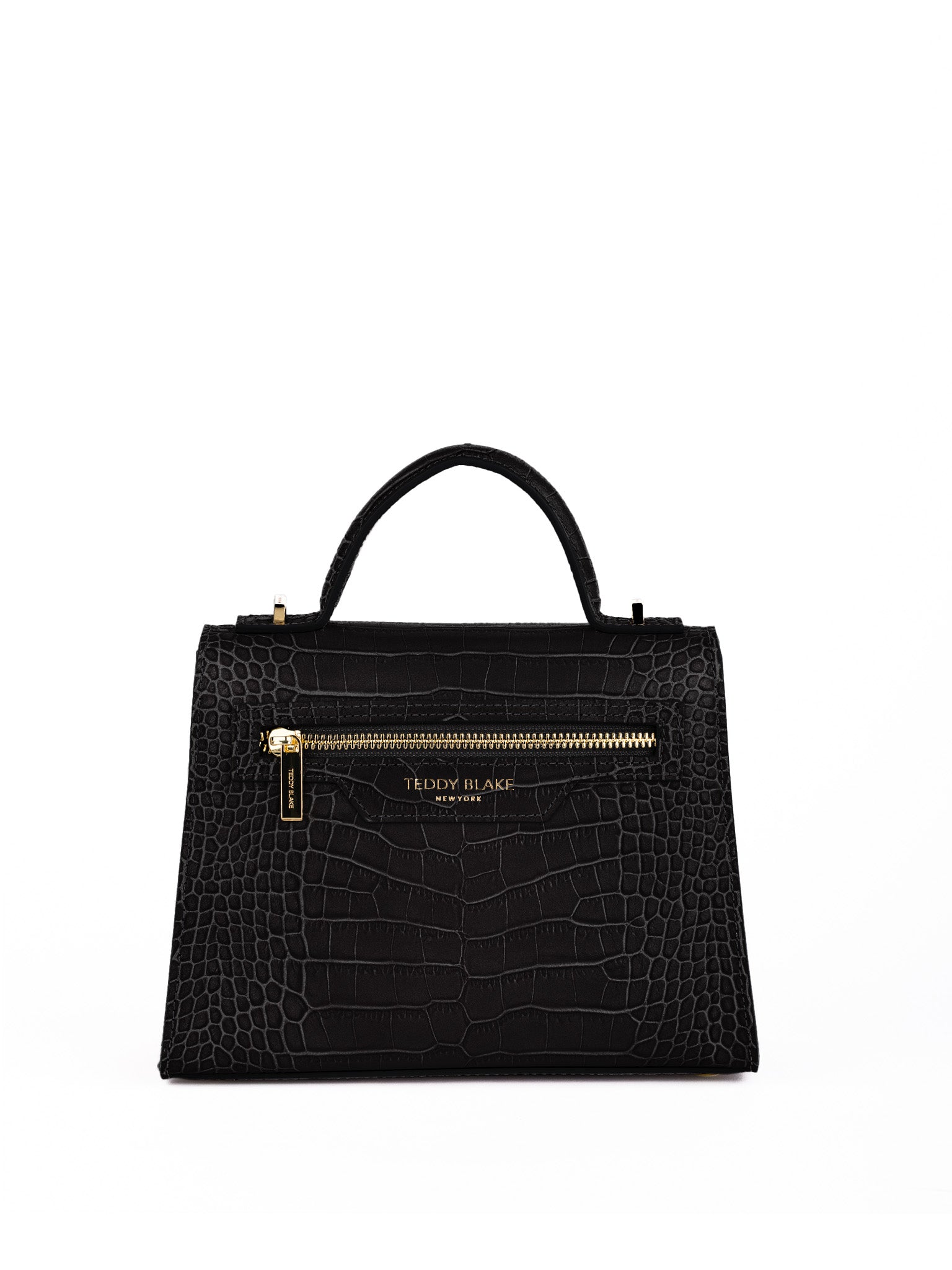 TEDDY BLAKE Ava Croco  9" - Black