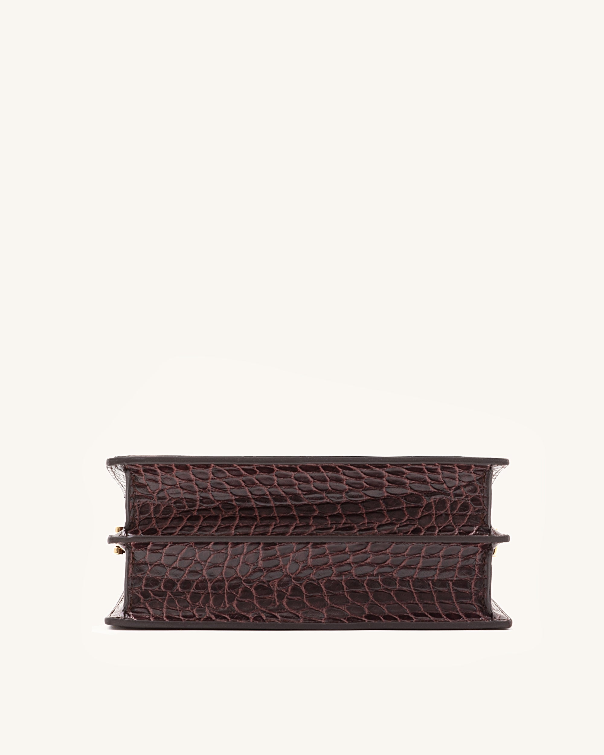 JW PEI Mini Flap Crossbody - Brown Croc