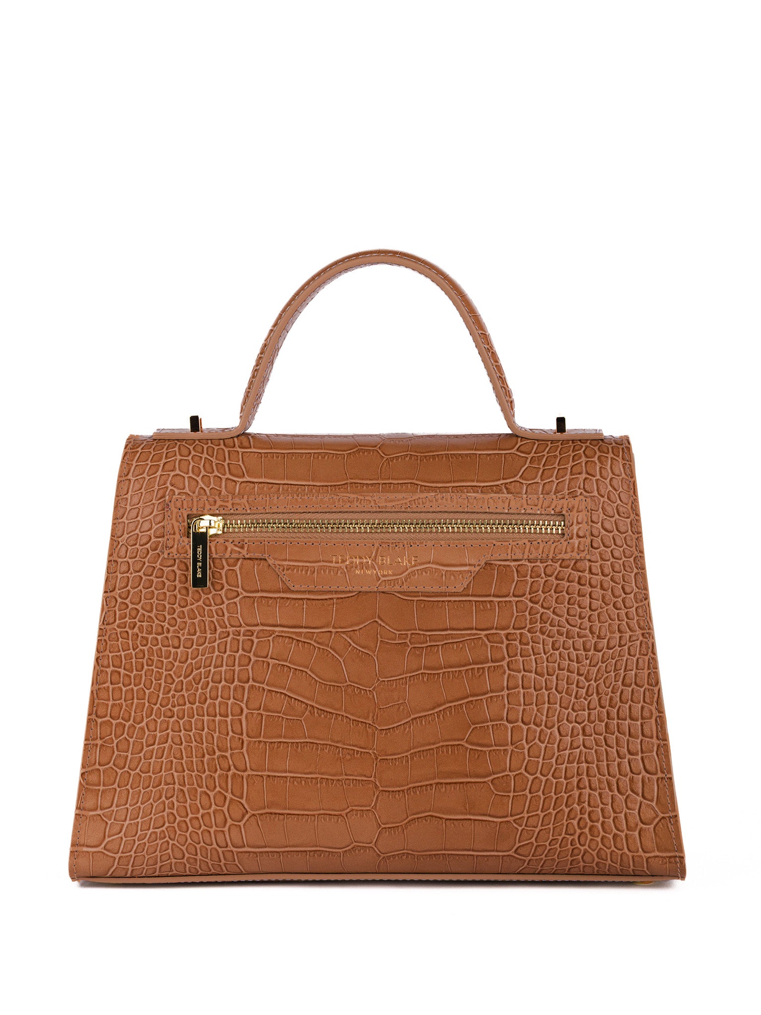 TEDDY BLAKE Ava Croco  11" - Camel Brown