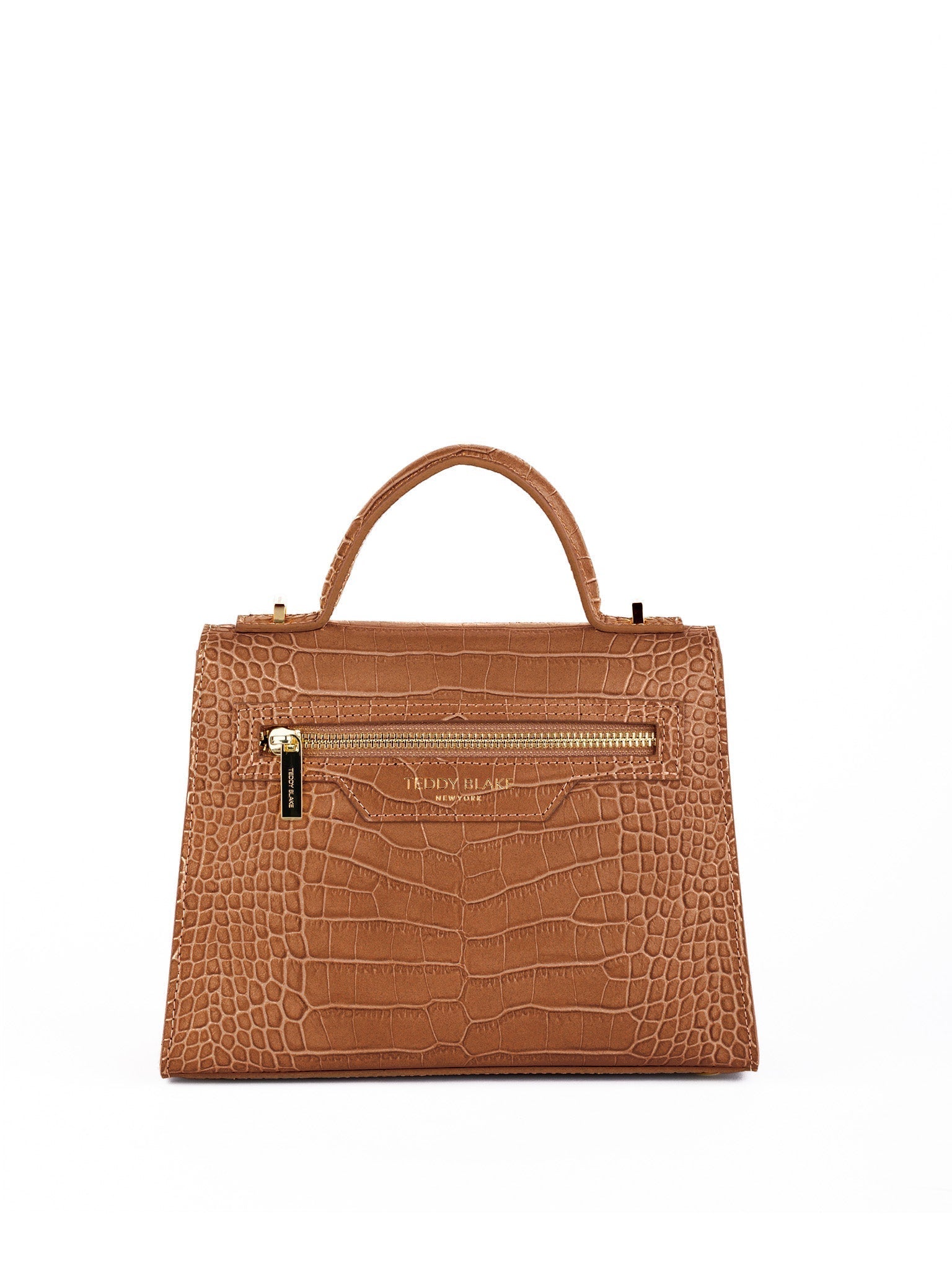 TEDDY BLAKE Ava Croco  9" - Camel Brown