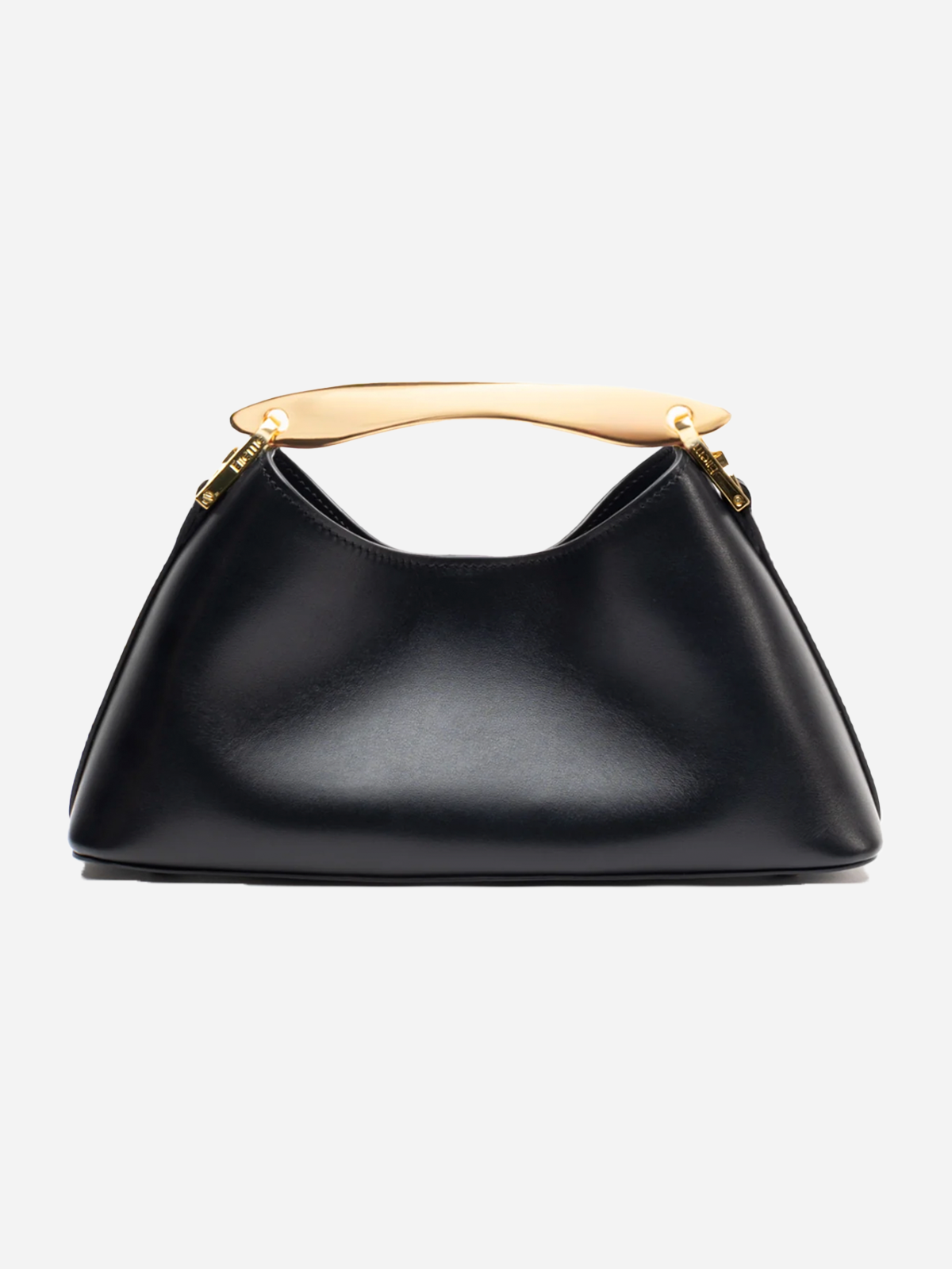 Elleme Mini Boomerang Leather Black - Gold