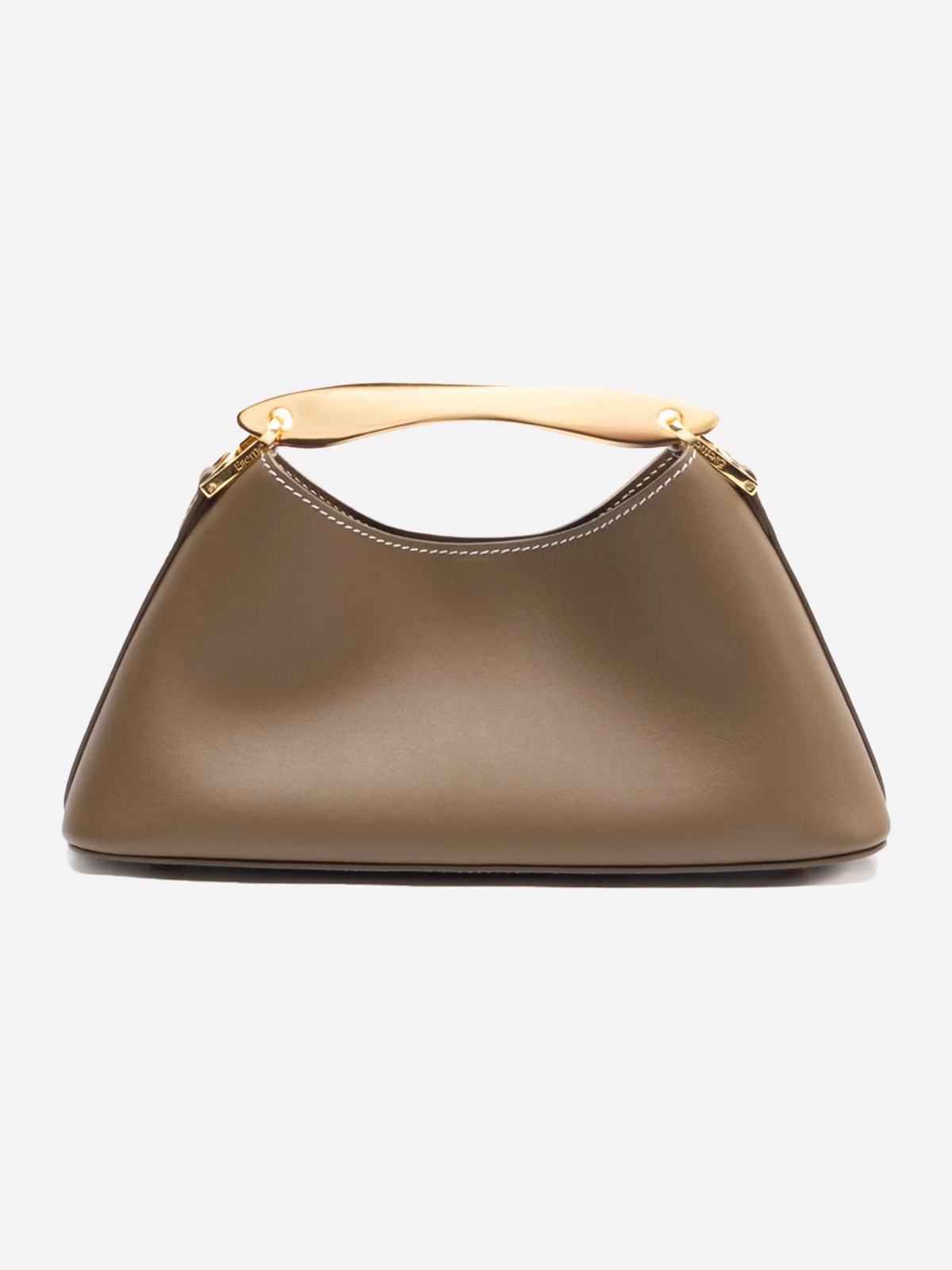 Elleme Mini Boomerang Leather Rock/White Stitches