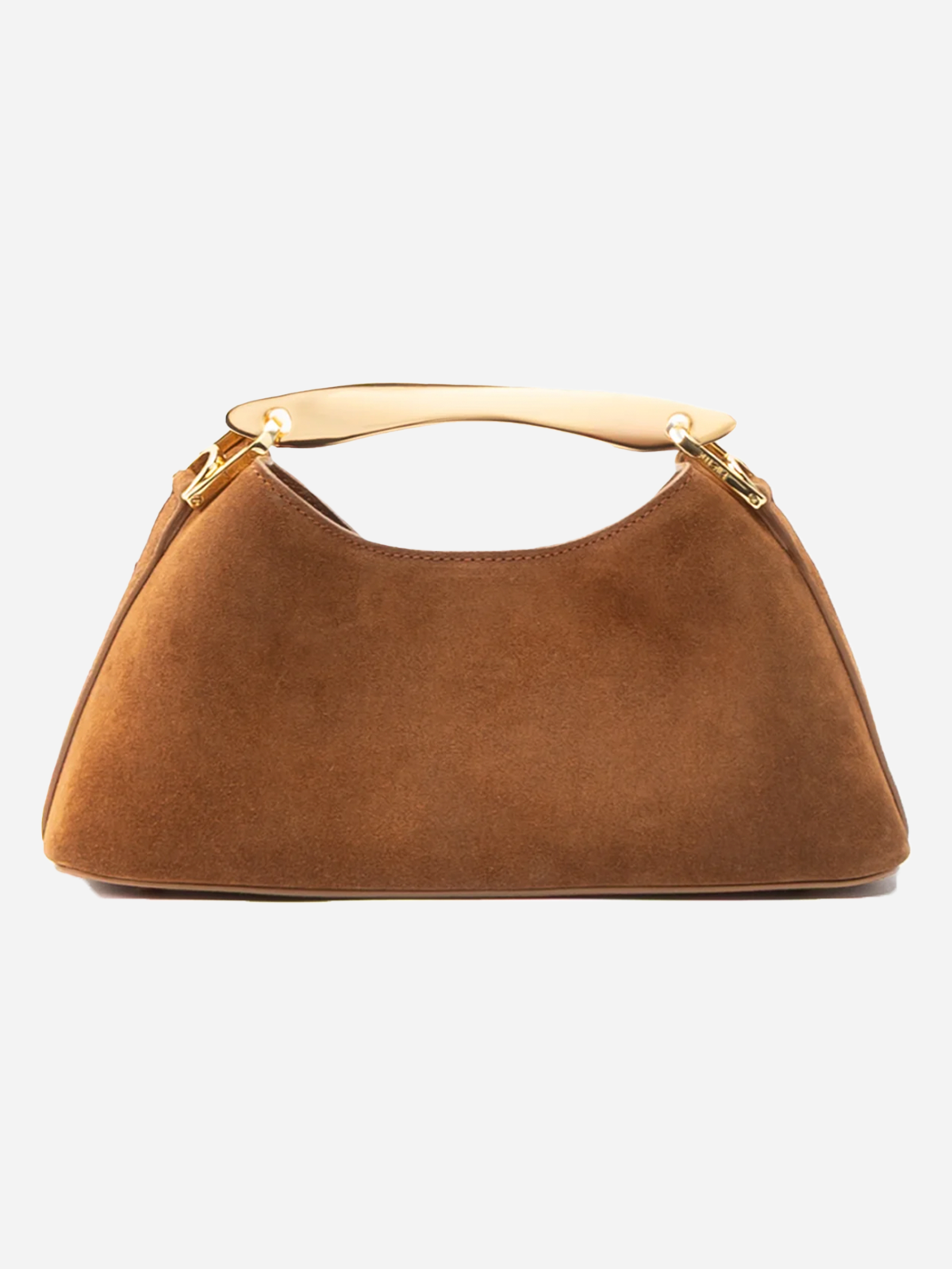 Elleme Mini Boomerang Suede Cognac