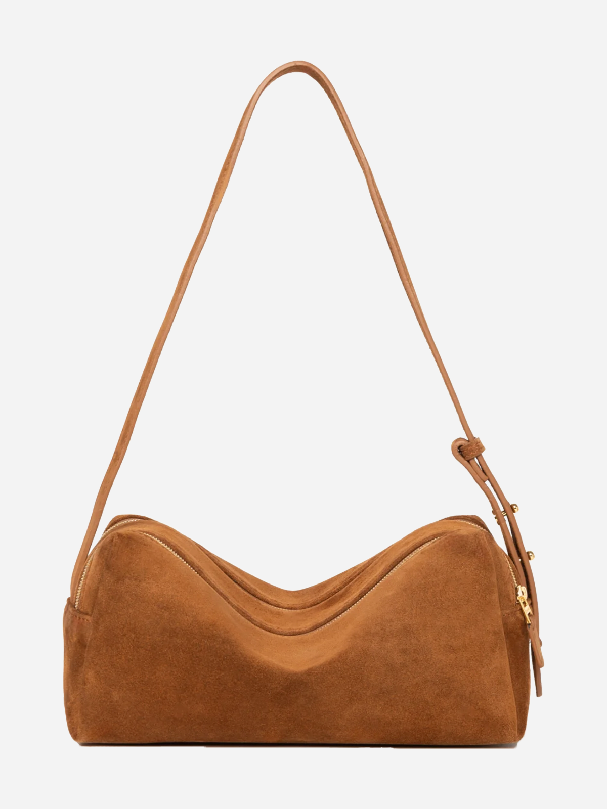 Elleme Trousse Suede Cognac
