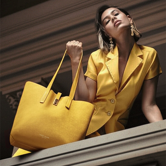 TEDDY BLAKE Nina Suede 12" - Yellow