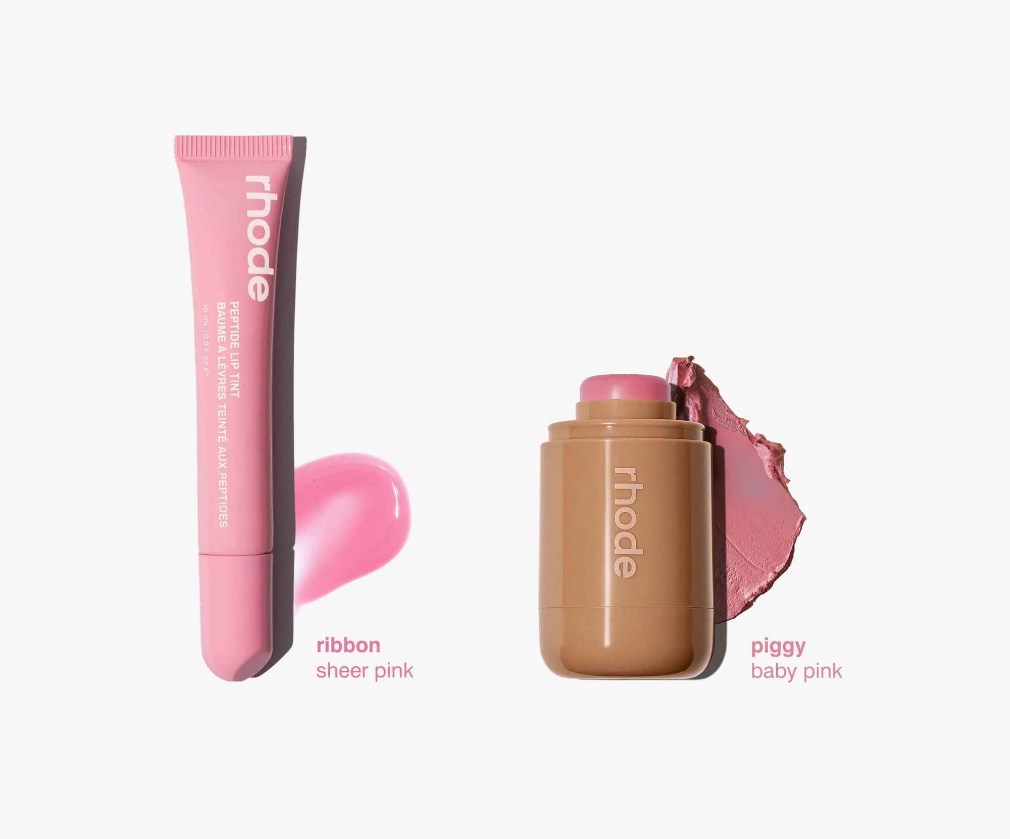 rhode the duos piggy + ribbon