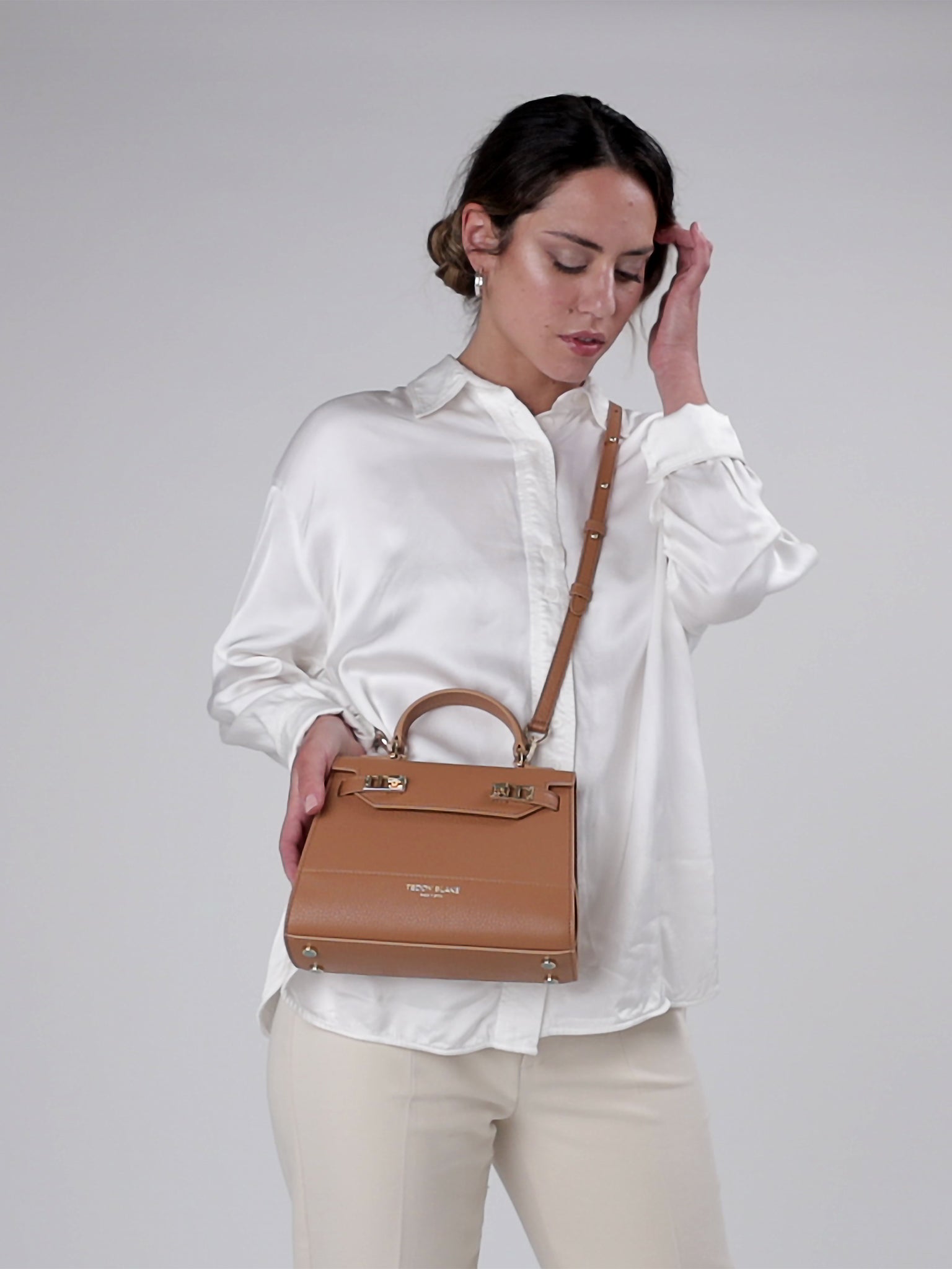TEDDY BLAKE Kim Stampato 9" - Camel Brown