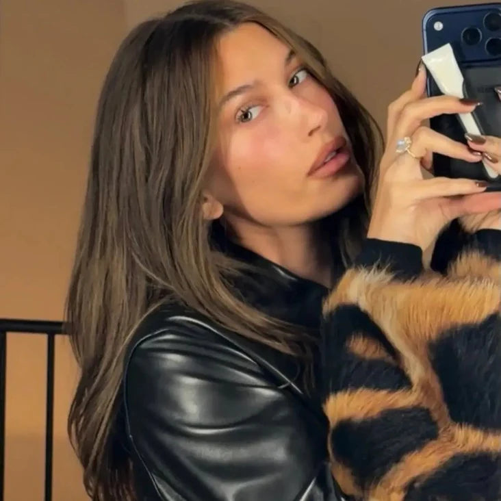 rhode snap-on lip case - black