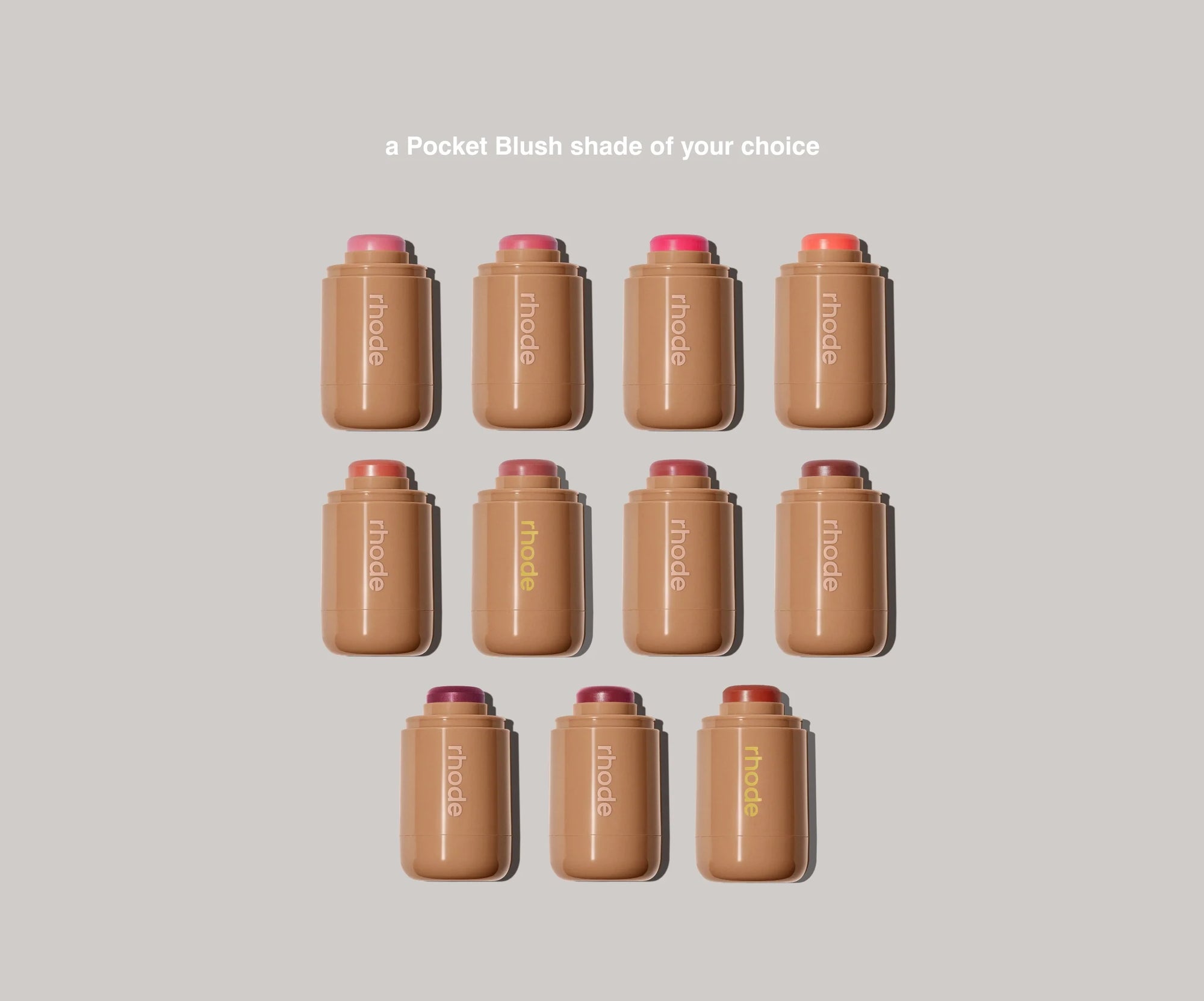 rhode the glam on + off set