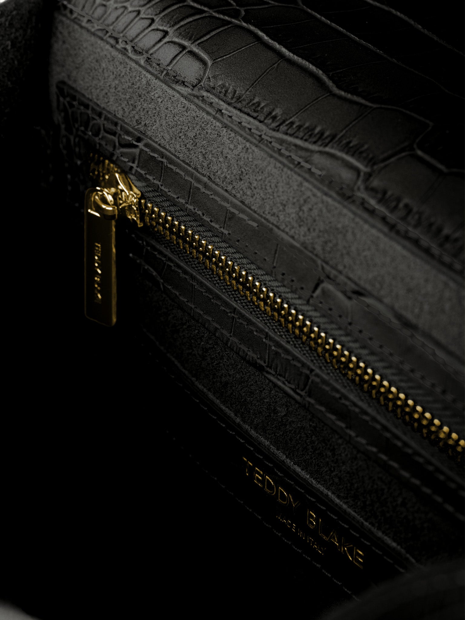 TEDDY BLAKE Ava Croco  11" - Black