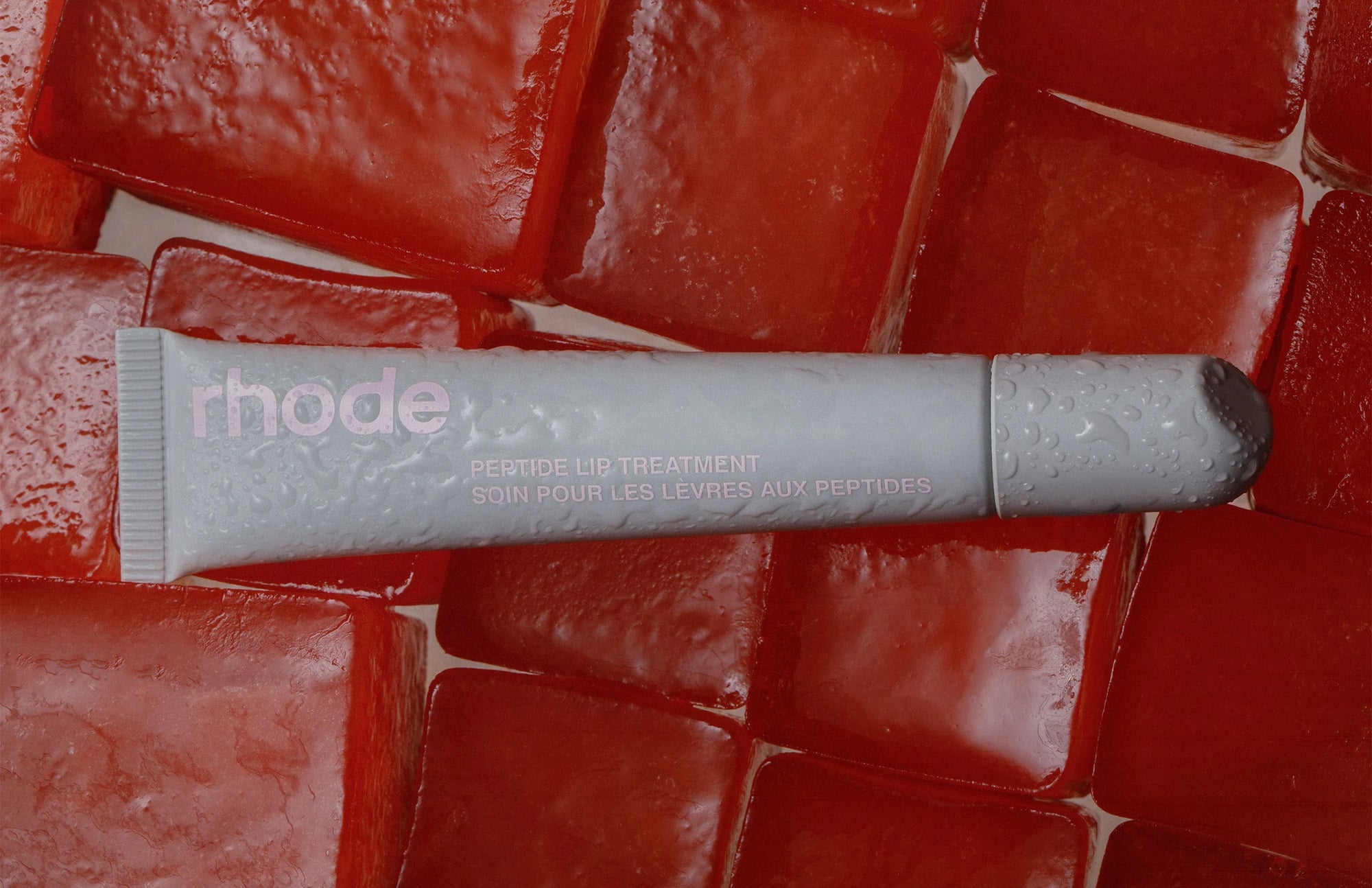 rhode peptide lip treatment watermelon slice